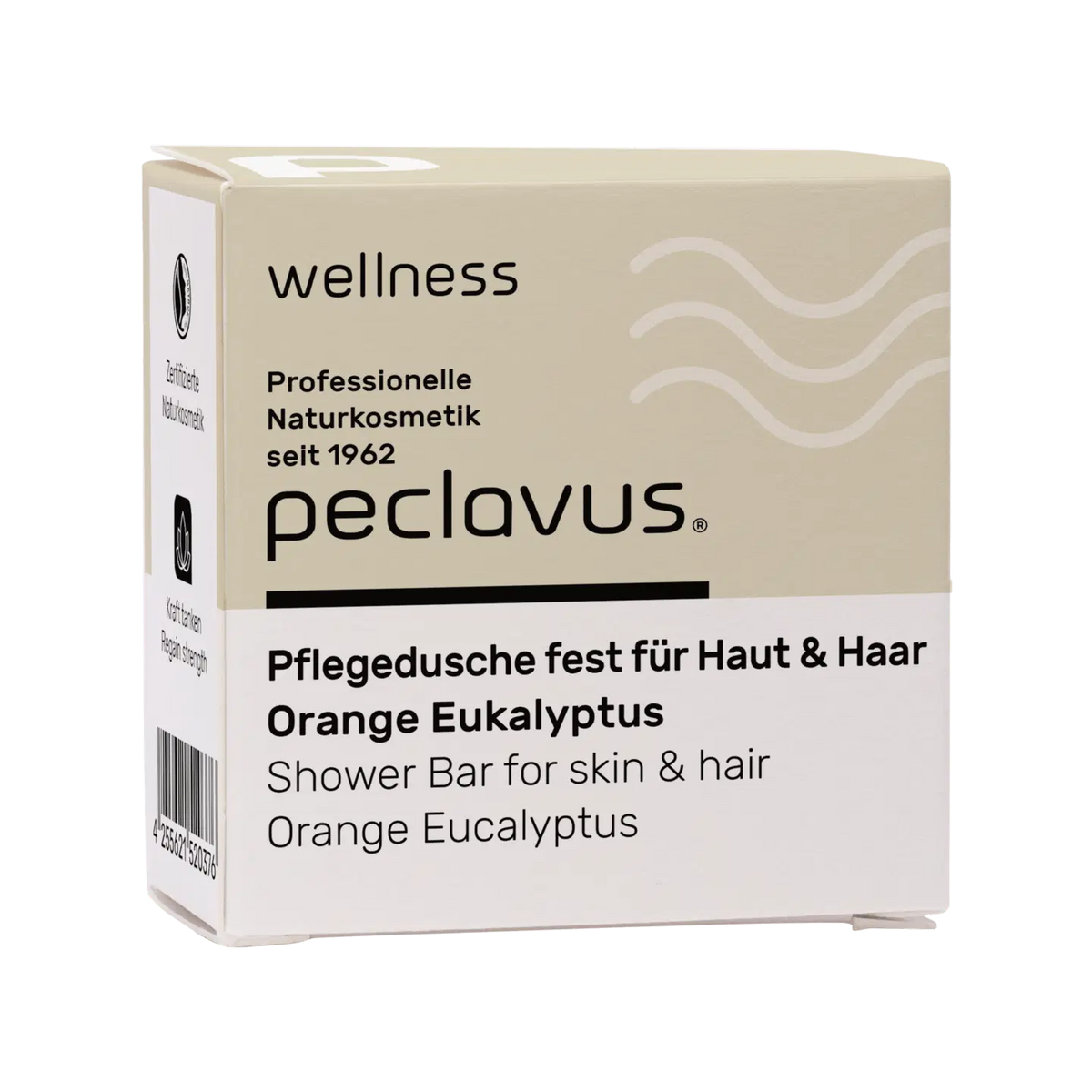 Peclavus 2-in-1 Pflegedusche fest, Orange Eukalyptus